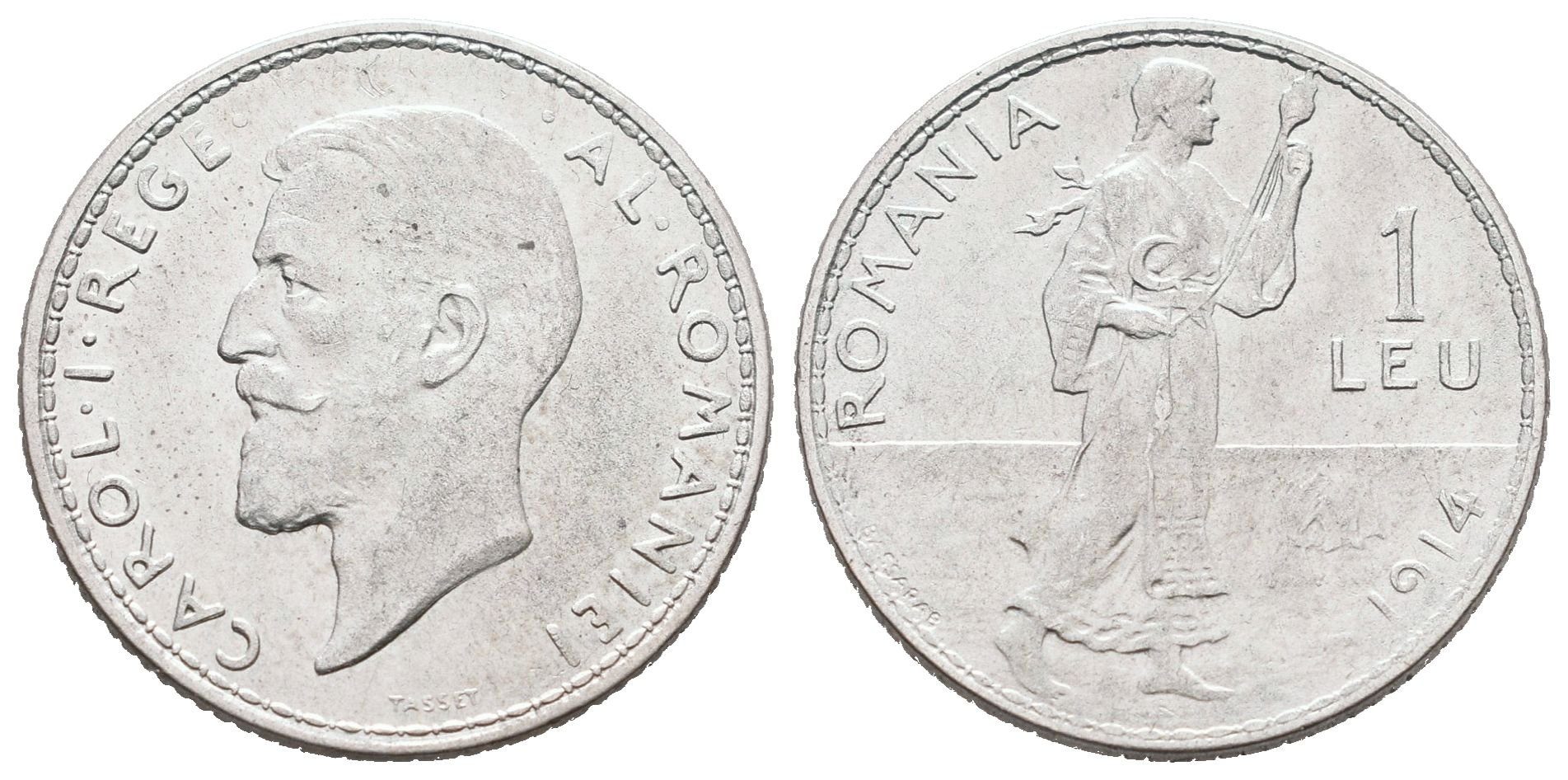 Rumunsko, 1 Leu 1914