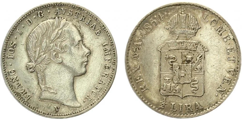 Konvenční měna, 1848 - 1857 — 1