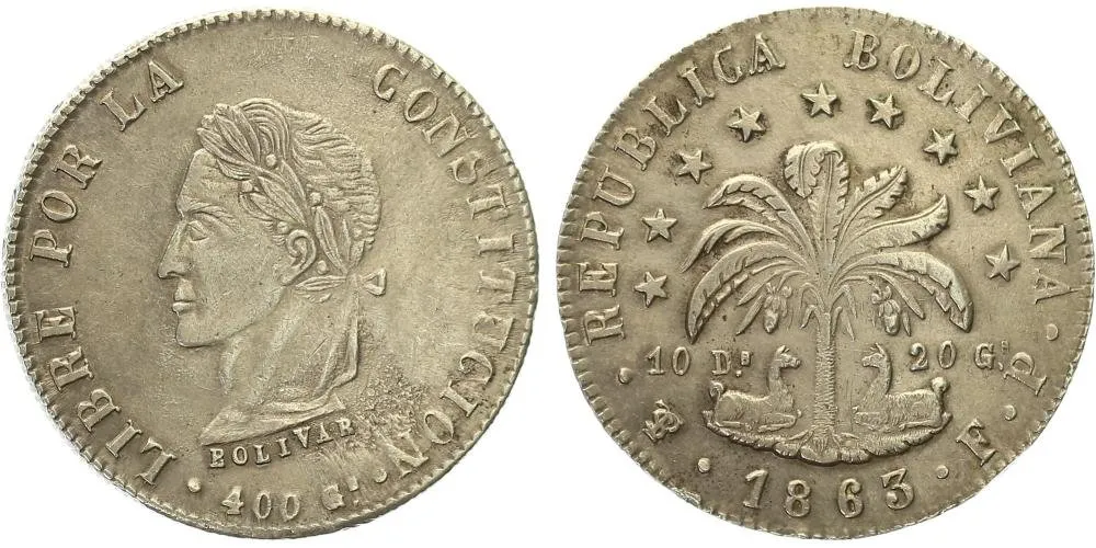 Bolívie, republika, 1825 - — 1