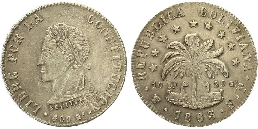 Bolívie, republika, 1825 - — 1