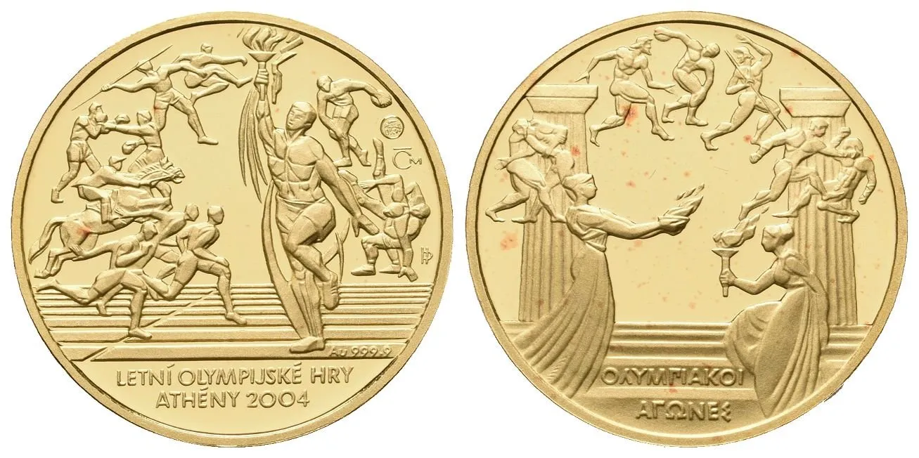 Medaile 2004 - Letní olympijské hry Athény