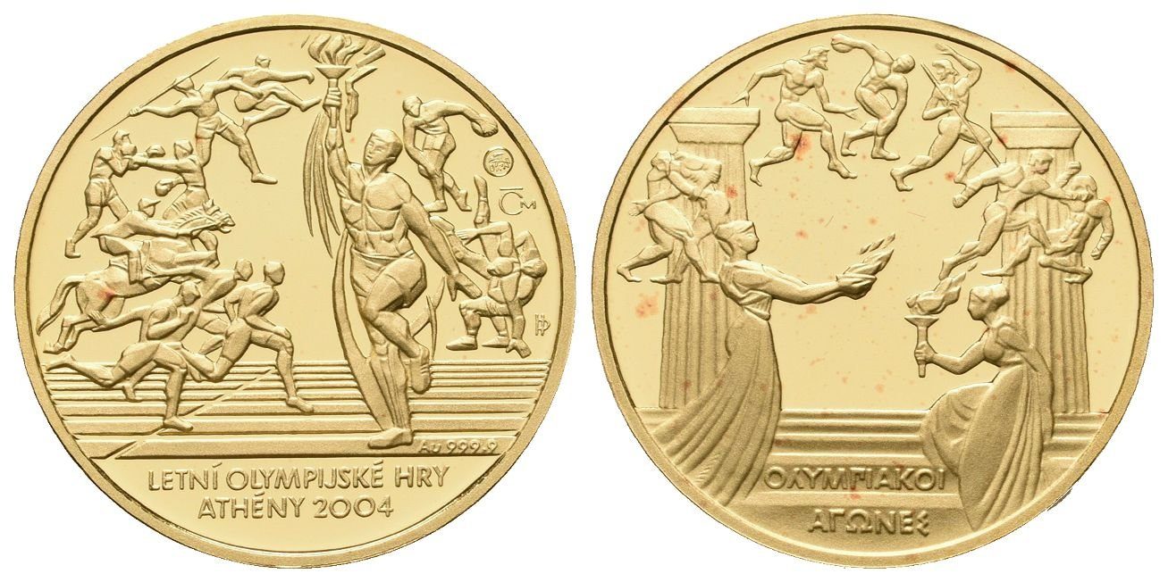 Medaile 2004 - Letní olympijské hry Athény