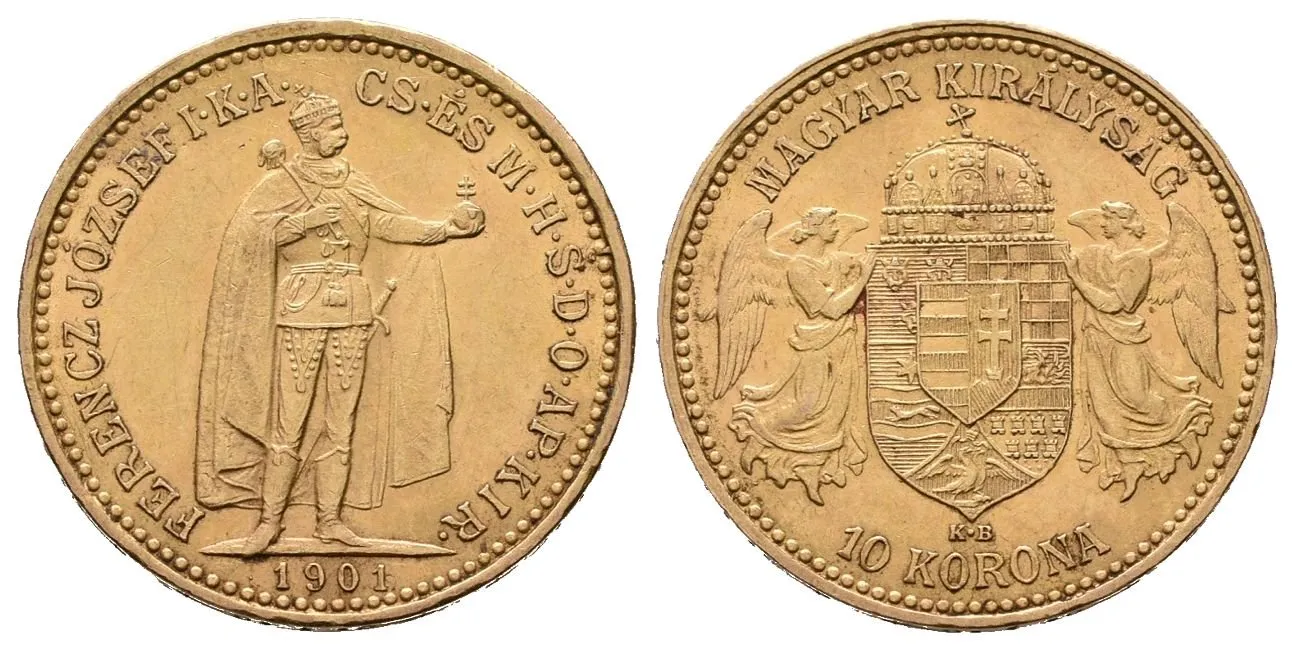 10 Koruna 1901 KB
