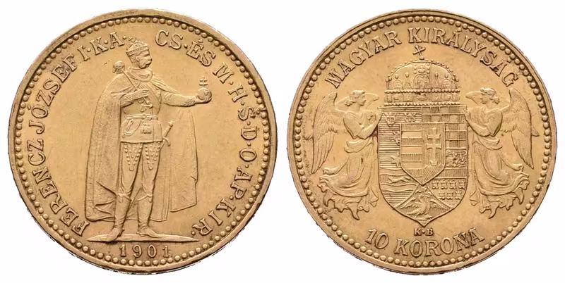10 Koruna 1901 KB