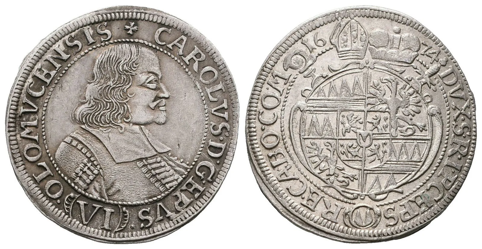 Olomouc - biskupství, Karel II. Liechtenstein, 1664 - 1695 — 1