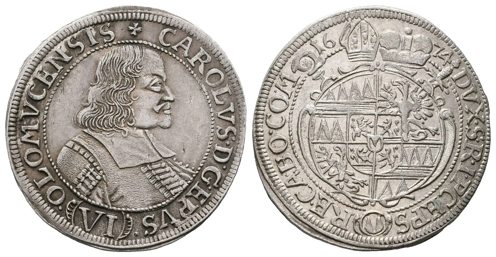Olomouc - biskupství, Karel II. Liechtenstein, 1664 - 1695 — 1
