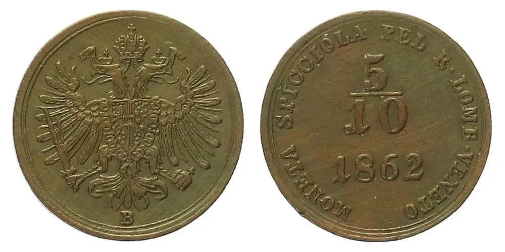 Rakouská a spolková měna, 1857 - 1892 — 1