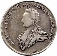 Sasko - Weimar - Eisenach, Anna Amalia von Braunschweig, 1758 - 1775 — 1