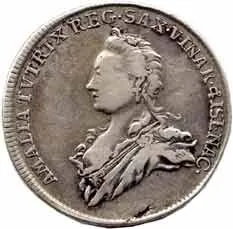 Sasko - Weimar - Eisenach, Anna Amalia von Braunschweig, 1758 - 1775 — 1
