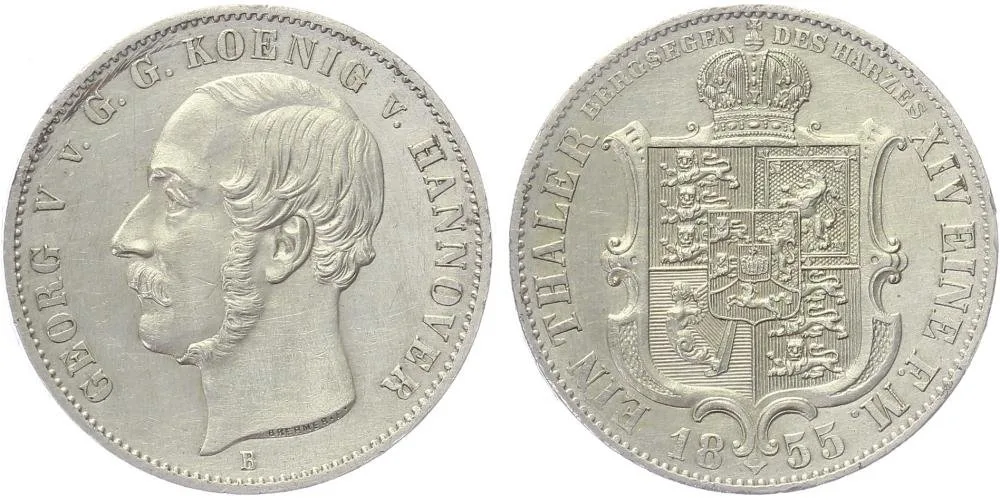 Hannover, Georg V., 1851 - 1866 — 1