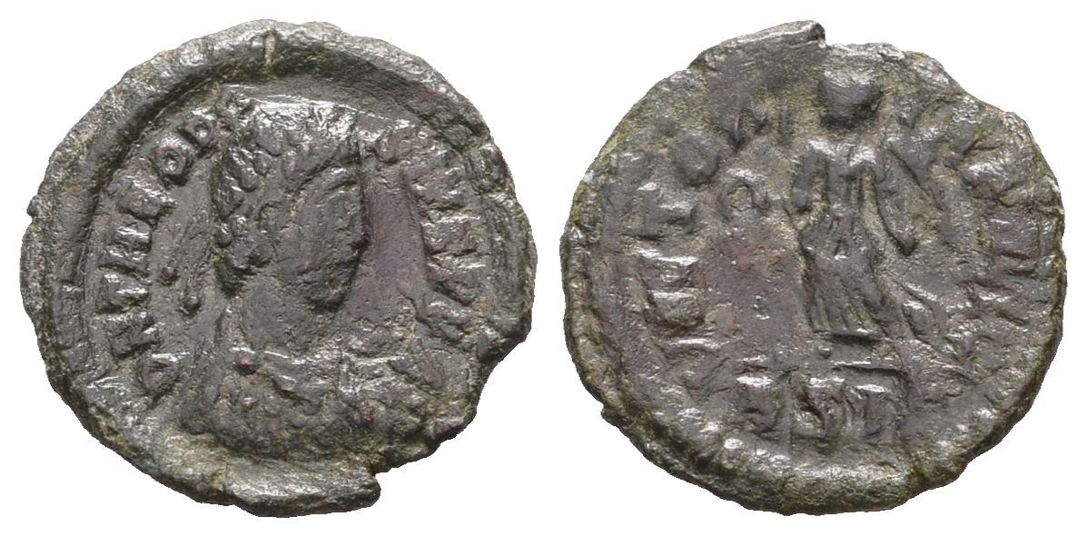 Theodosius I., nummus, Siscia, RIC 39b