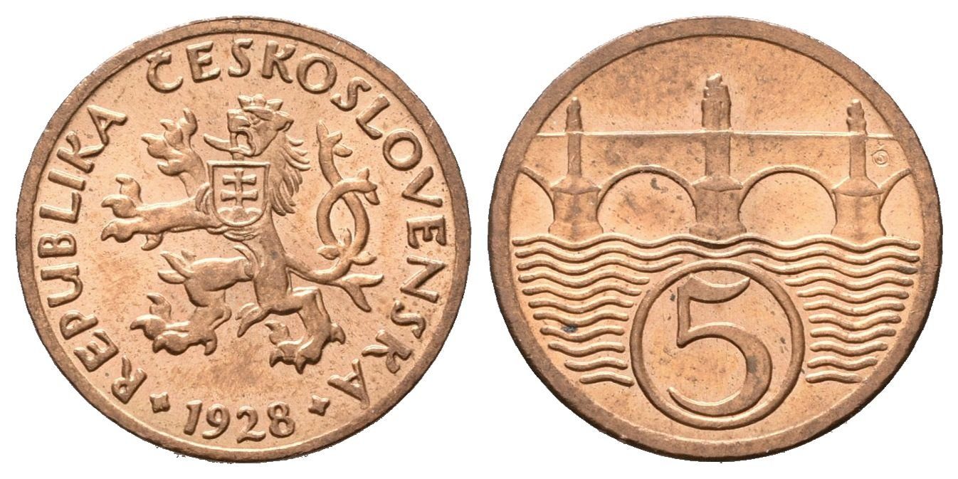 5 Haléř 1928