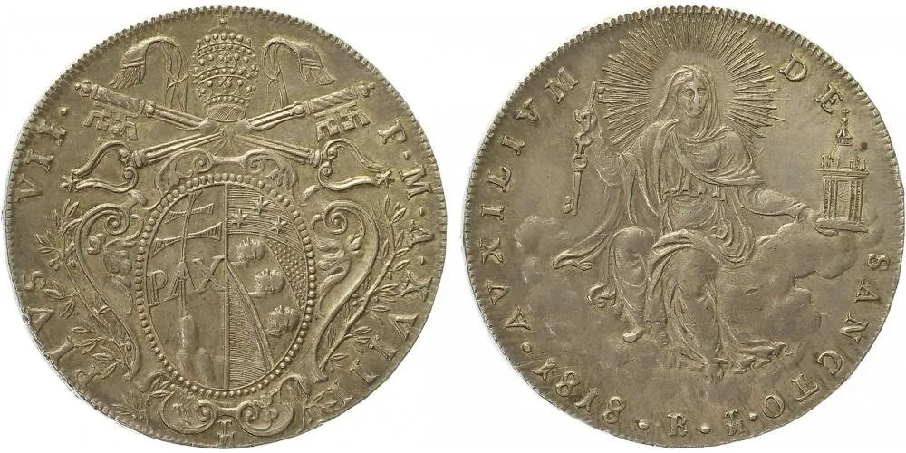Vatikán, Pius VII., 1800 - 1823 — 1