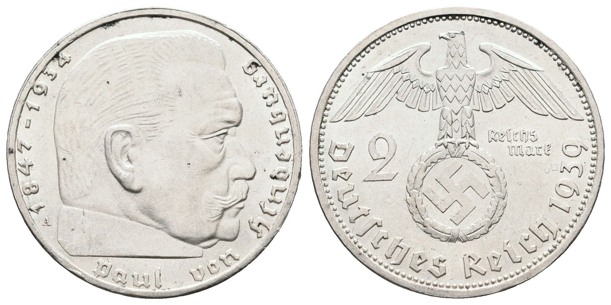 III. říše, 2 Marka 1939 A