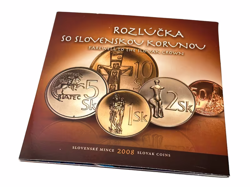 Ročníková sada mincí 2008 - SR