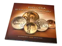 Ročníková sada mincí 2008 - SR