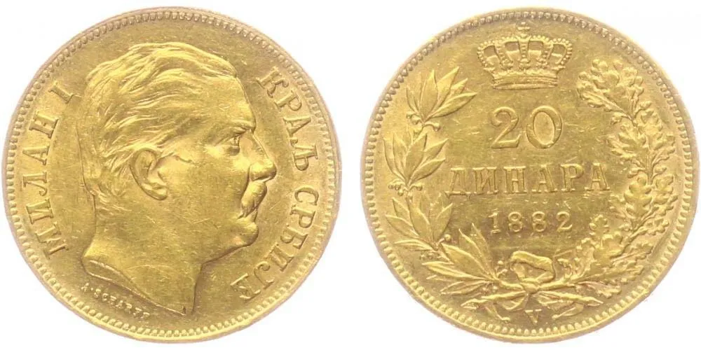 Srbsko, Milan Obrenovič IV., 1868 - 1889 — 1