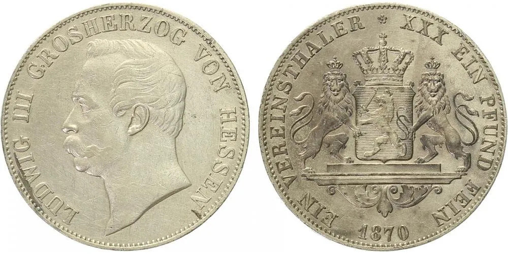 Hessen - Darmstadt, Ludwig III., 1848 - 1877 — 1