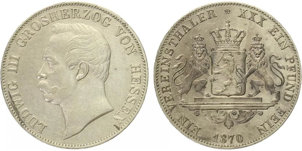 Hessen - Darmstadt, Ludwig III., 1848 - 1877 — 1