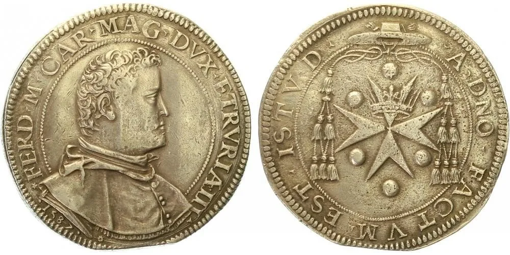 Itálie - Toskánsko, Ferdinando I., 1587 - 1609 — 1