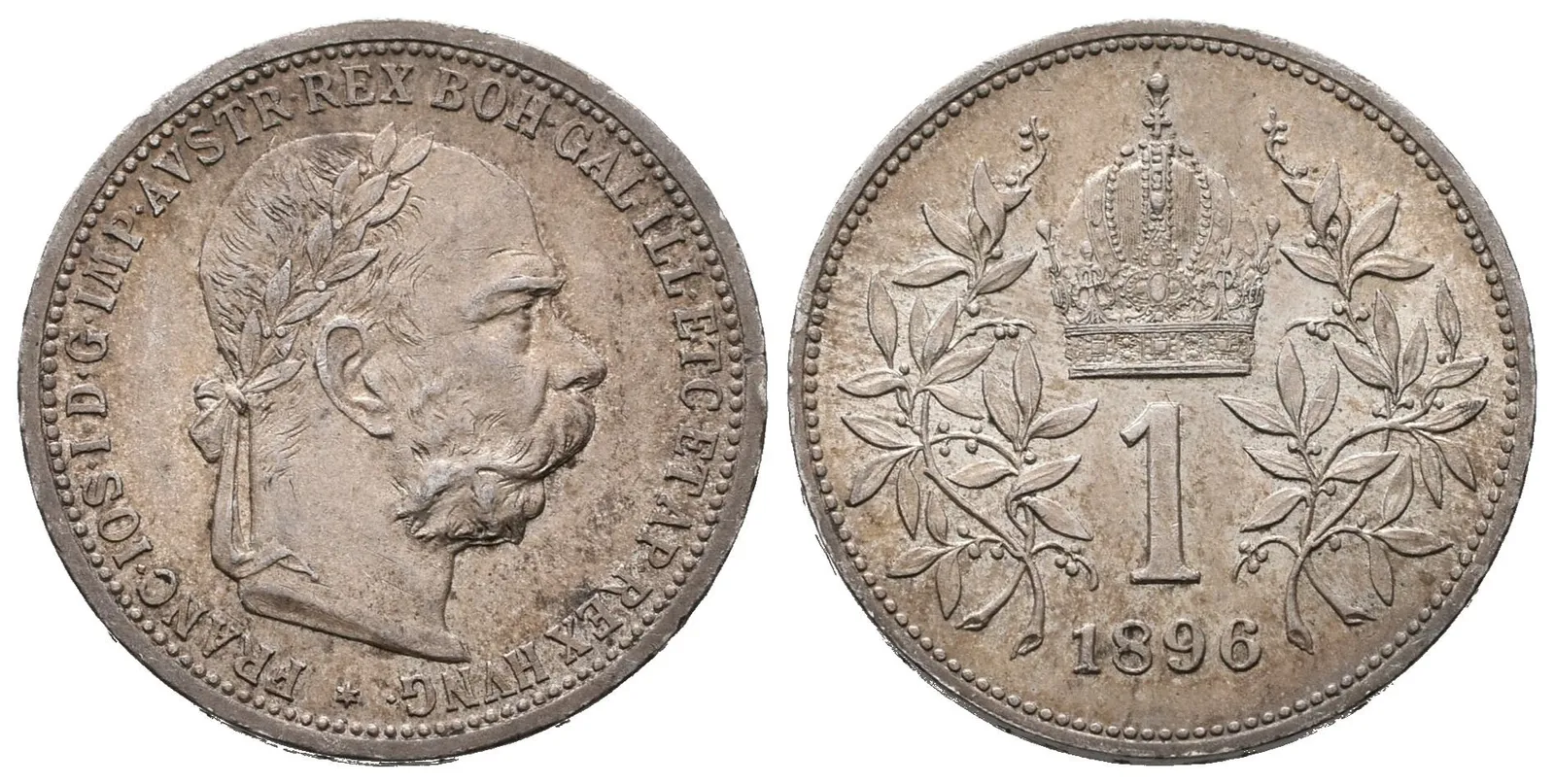 1 Koruna 1896