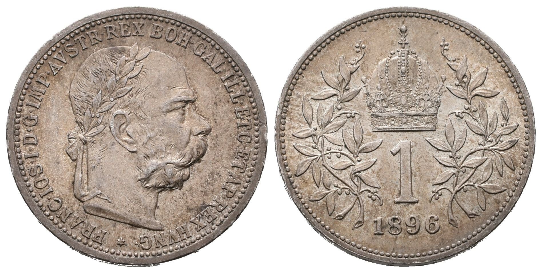 1 Koruna 1896