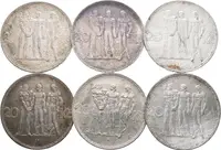 20 Koruna 1933 (6x) 1934 a 1937 - Masaryk (2x), — 2