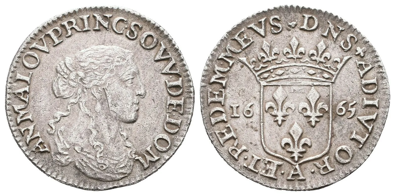 Francie - Dombes, Anna Maria Luisa d'Orléans, 1627 - 1693 — 1