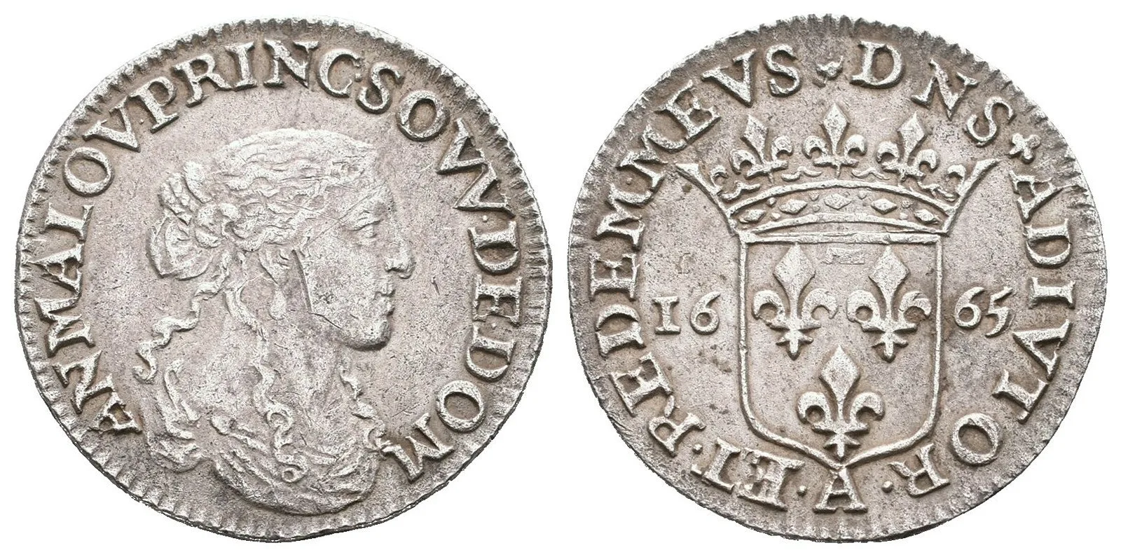 Francie - Dombes, Anna Maria Luisa d'Orléans, 1627 - 1693 — 1
