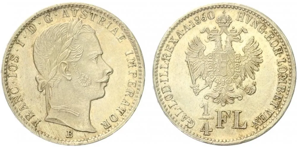 Rakouská a spolková měna, 1857 - 1892 — 1