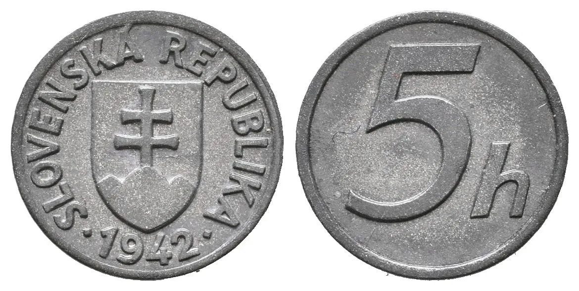 5 Haléř 1942, vzácný