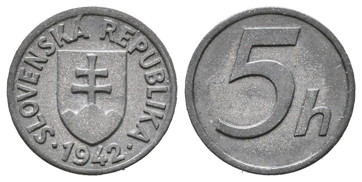 5 Haléř 1942, vzácný