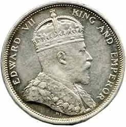 Straits Settlements, Edward VII., 1901 - 1910 — 1