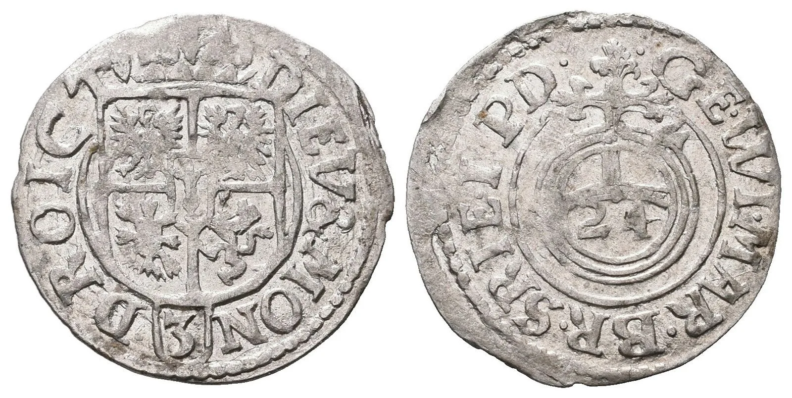 Brandenburg - Preussen, Georg Wilhelm, 1619 - 1640 — 1