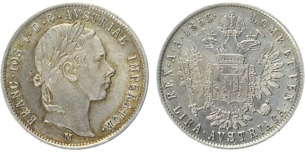 Konvenční měna, 1848 - 1857 — 1