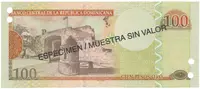 Dominikánská republika, 100 Pesos Oro 2004, P.171s4 - fotografie 2