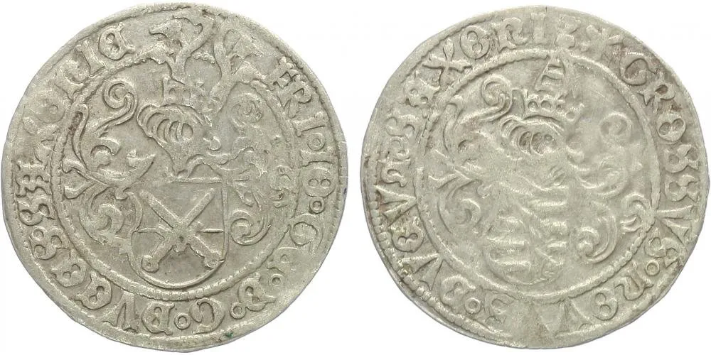 Sasko, Friedrich III., Johann a Georg, 1507 - 1525 — 1