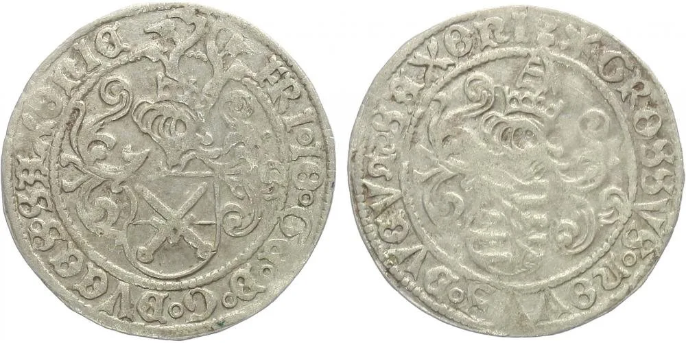 Sasko, Friedrich III., Johann a Georg, 1507 - 1525 — 1