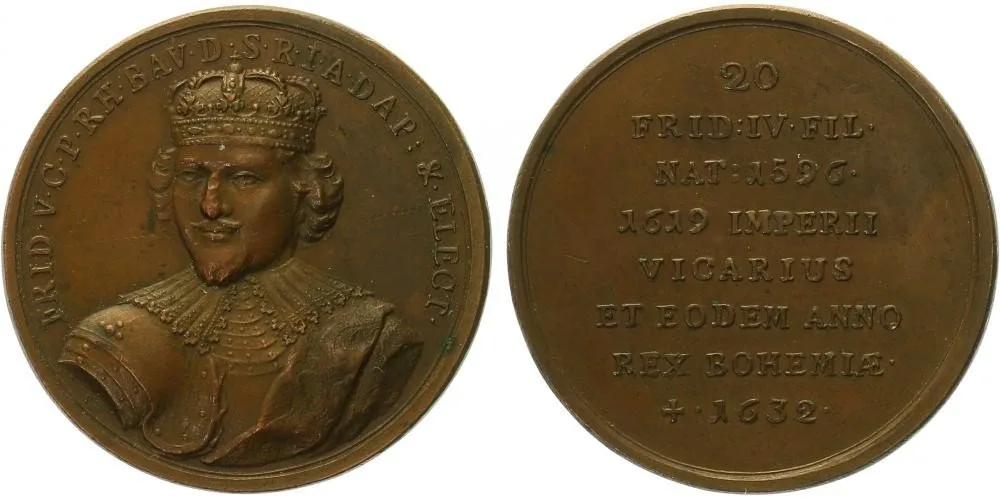 Fridrich Falcký, 1619 - 1620 — 1
