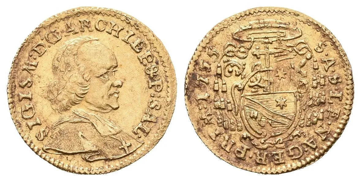 Salzburg - arcibiskupství, Sigismund III. Schrattenbach, 1753 - 1771 — 1