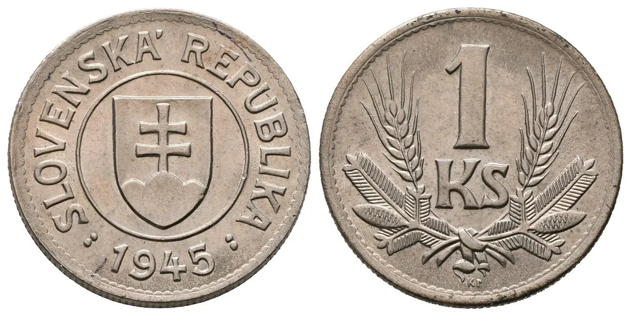 1 Koruna 1945
