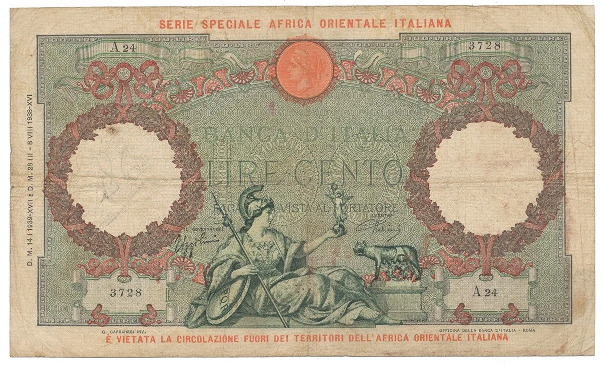 Italská východní Afrika - Italian East Africa — 1