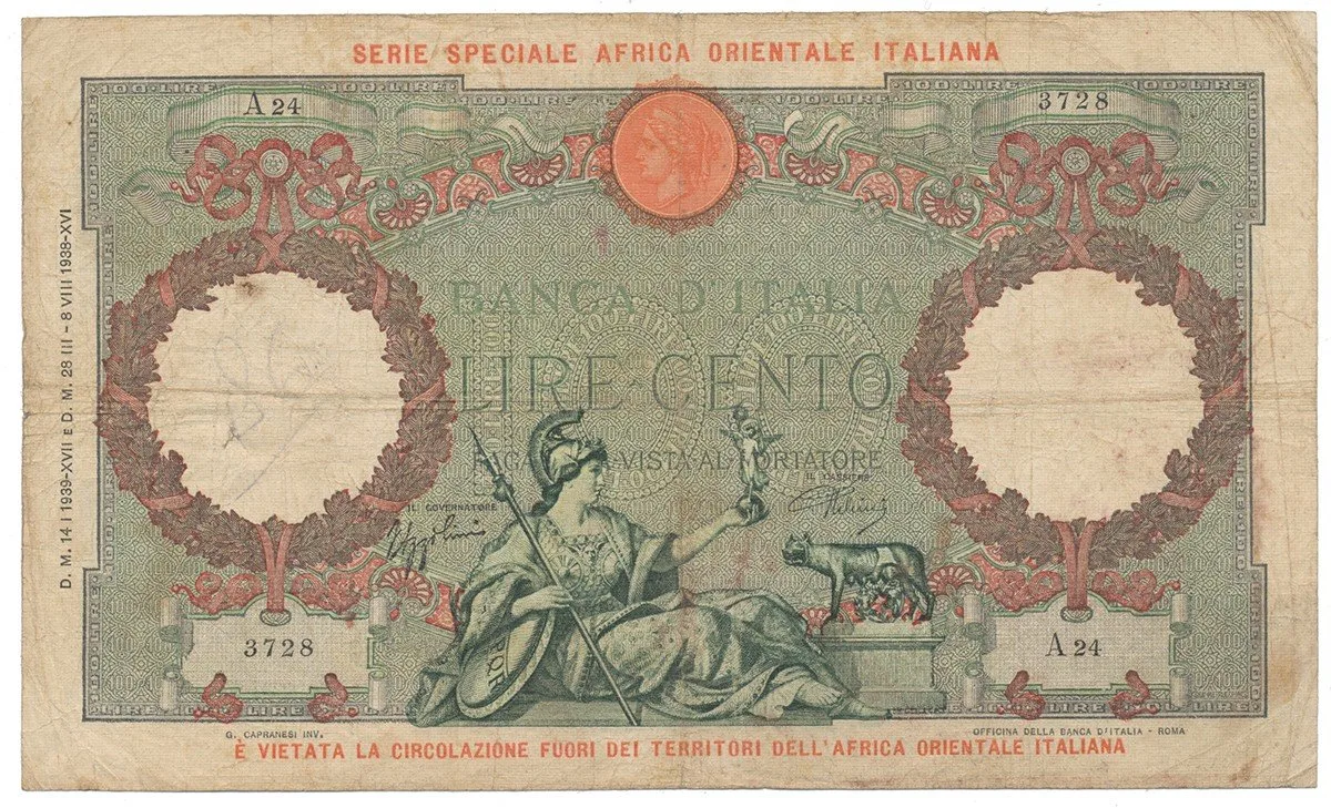 Italská východní Afrika - Italian East Africa — 1