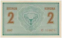 Rakousko - Uhersko, 2 Koruna 1914,série C, Hej.RU13c - fotografie 2