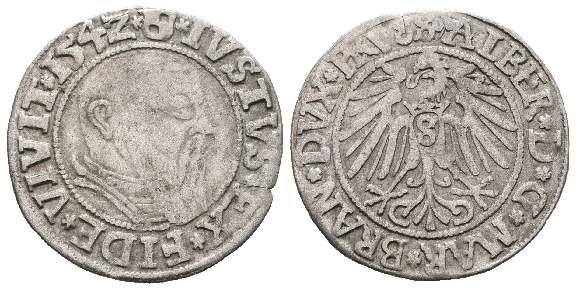 Prusko, Groš 1542