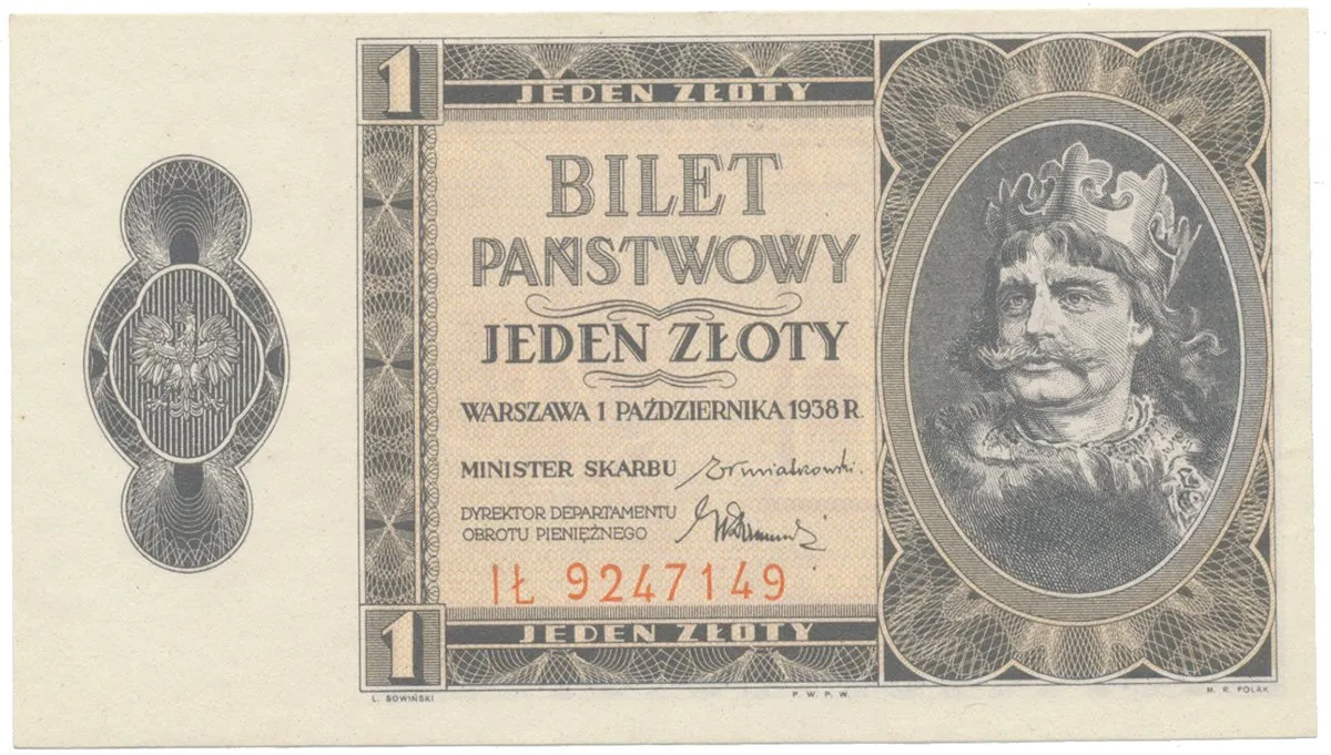 Polská platidla na československém území 1938-39 — 1
