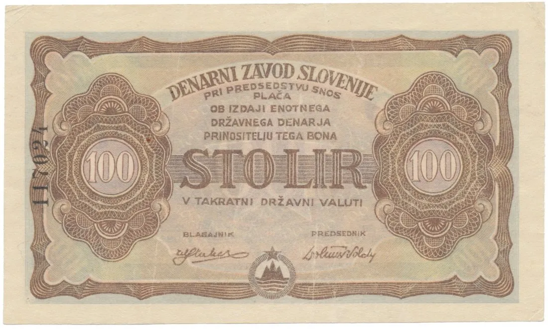 Slovinsko - Denarni zavod Slovenije — 1