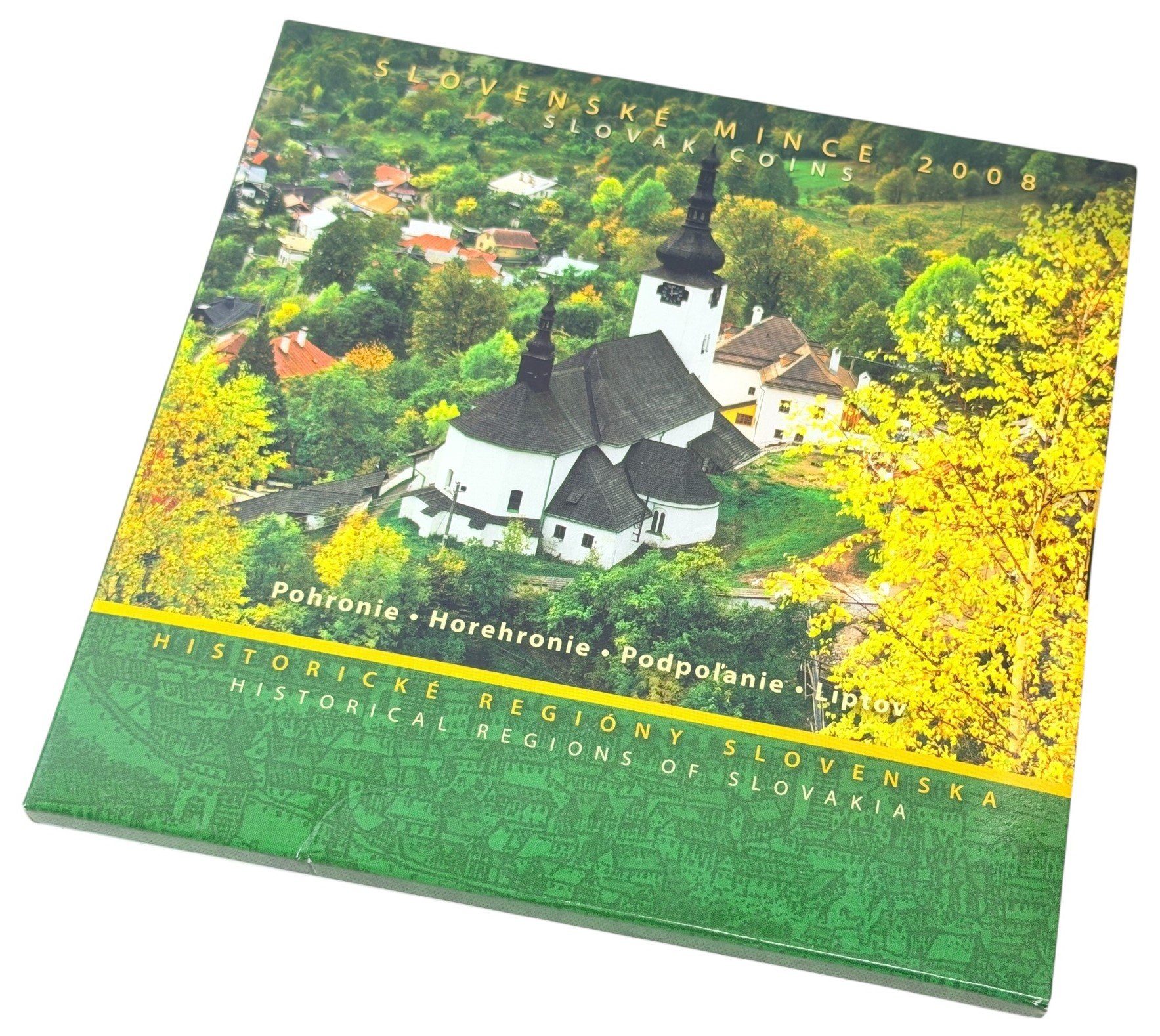 Ročníková sada mincí 2008 - SR - regiony