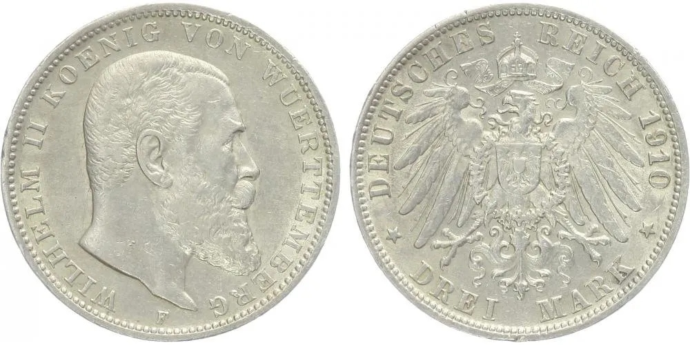 Württemberg, Wilhelm II., 1891 - 1918 — 1