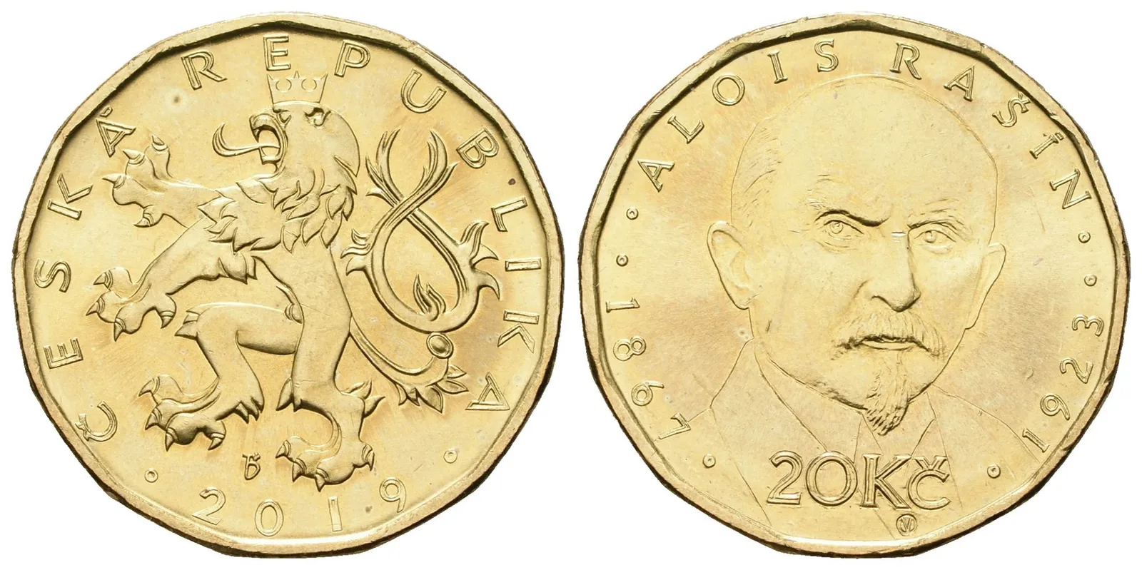 20 Koruna 2019 - Alois Rašín